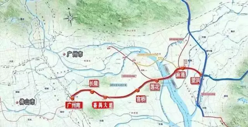 佛莞城际预计3年内开通，东莞到广州仅需15分钟